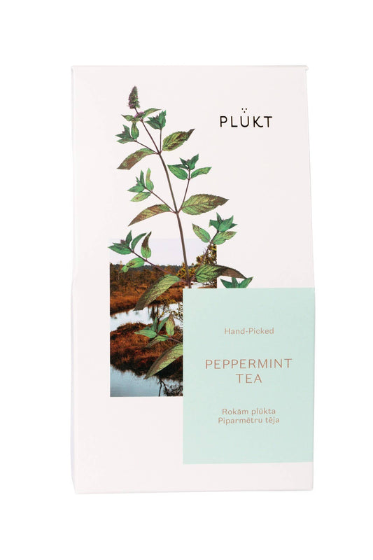 Peppermint Tea - whole loose leaves, Nordic mint