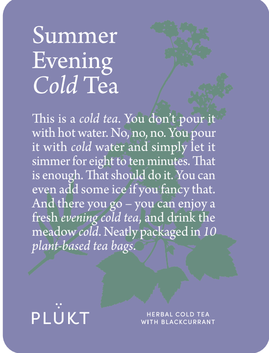 Cold Brew Herbal Tea - Evening Blend / Blackcurrant